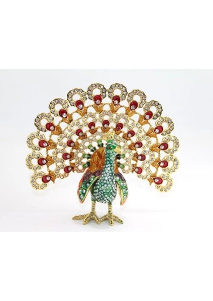 çınar ticaret swarovski taşlı tavuskuşu model 3