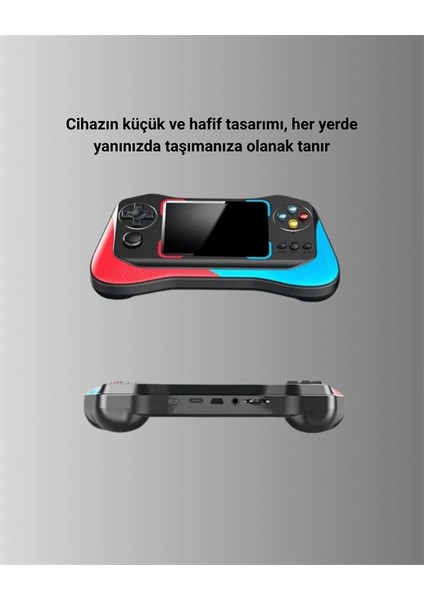 çınar ticaret 500 retro oyunlu taşınabilir el konsolu – x7m modeli indirimleri