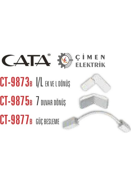 çınar ticaret cata ct 9873 magnetıc ray ek parçası beyaz
