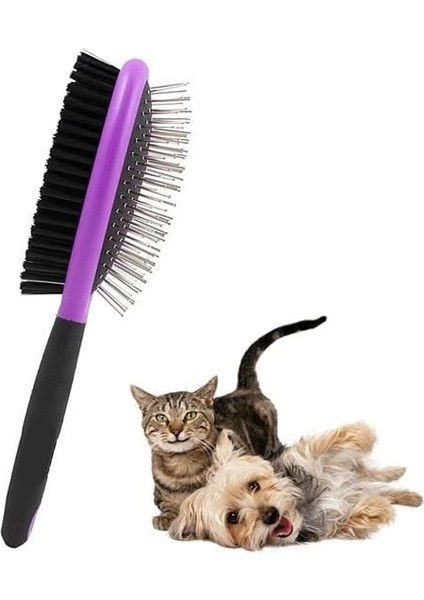 çınar ticaret çok amaçlı çift taraflı kolay evcil hayvan kedi köpek temizleme pet fırçası