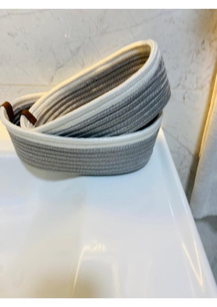 Jüt,hasır,2 Li,organizer Sepet,bohem Tarzı Banyo Takımı,iskandinav Sepet modelleri