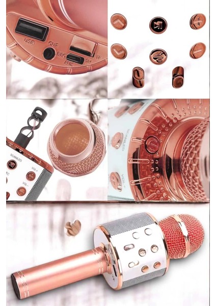 çınar ticaret kablosuz bluetooth karaoke mikrofon usb ve aux girişli, yüksek ses kalitesi modelleri