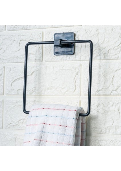 çınar ticaret kendiliğinden yapışkanlı siyah paslanmaz metal kare havluluk