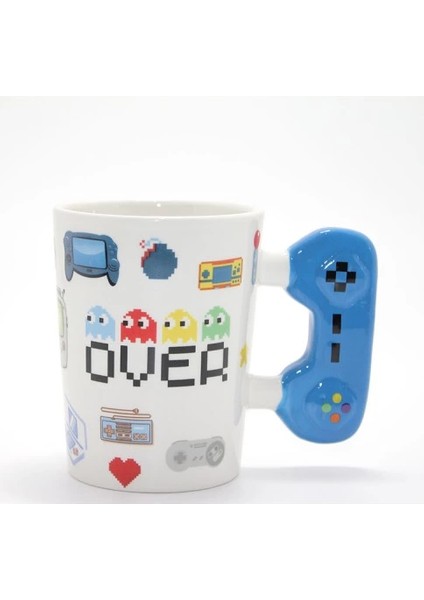 çınar ticaret game over porselen kupa bardak model 3