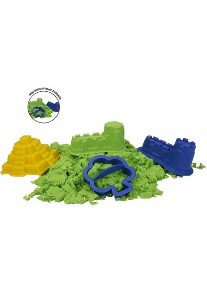 çınar ticaret s01002237 oyun kumu 500gr yeşil -sun modelleri