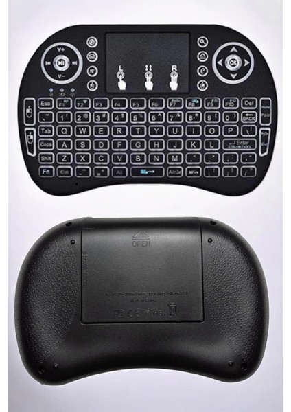 çınar ticaret ışıklı kablosuz mini q klavye tüm cihazlara uyumlu indirimleri