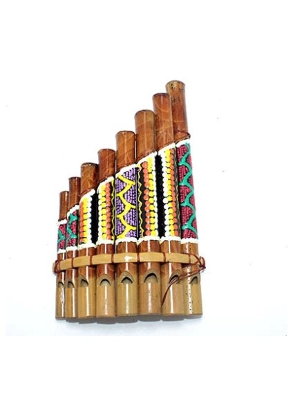 çınar ticaret bambu batikli pan flüt