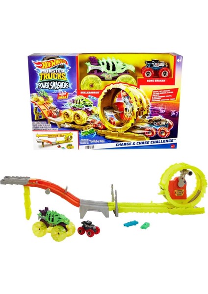 çınar ticaret hot wheels monster trucks charge chase challenge oyun seti hxt05 fırsatları