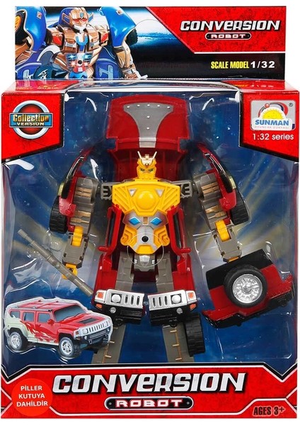 çınar ticaret 1:32 sesli ve ışıklı dönüşebilen robot fırsatları