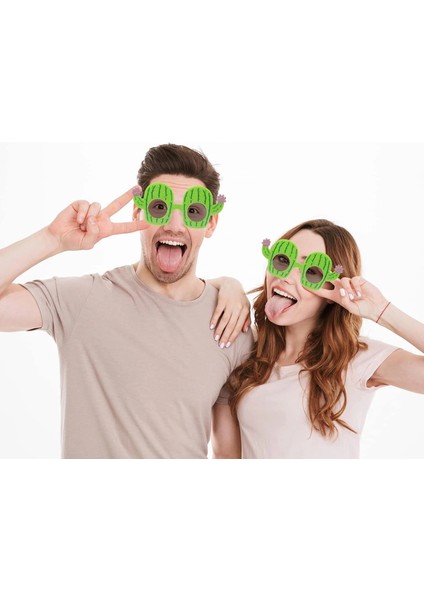 çınar ticaret kaktüs temalı hawaii yaz partisi gözlüğü 8.5x18.5 cm fiyatları