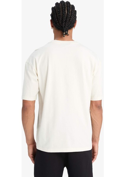 NBA Wordmark Oversize Geniş Kalıp Bisiklet Yaka Kısa Kollu Tişört W6365AZ25SM