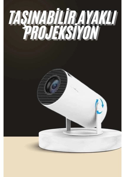 çınar ticaret ayaklı projeksiyon taşınabilir mini projektör sinema projektörü android