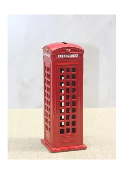 çınar ticaret dekoratif metal telefon kulübesi kumbara