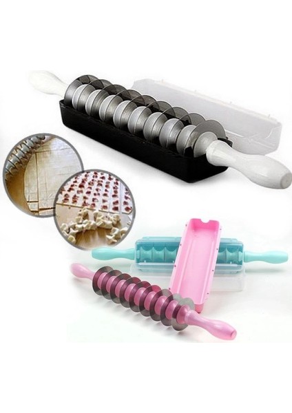 çınar ticaret pratik 9 bıçaklı mantı kesme merdanesi