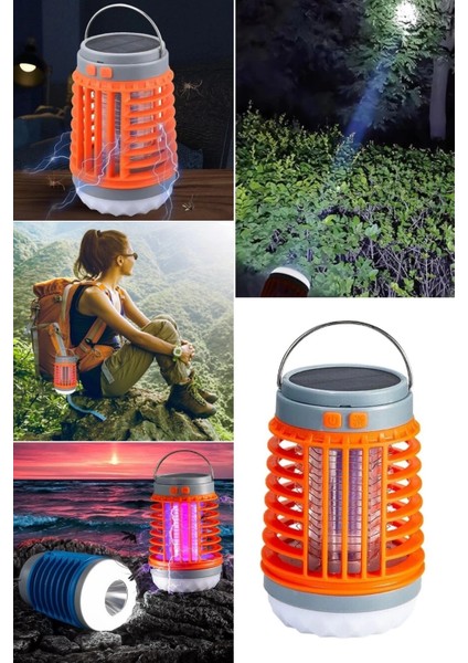 çınar ticaret askılı solar enerji ıle şarj olabilen sinek öldürücü kamp feneri ışıldak indirimleri