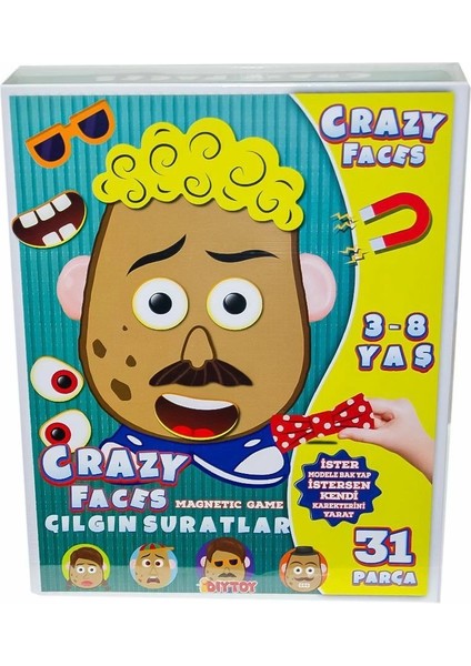 çınar ticaret 1631546 eğlenceli suratlar - dıy toy modelleri