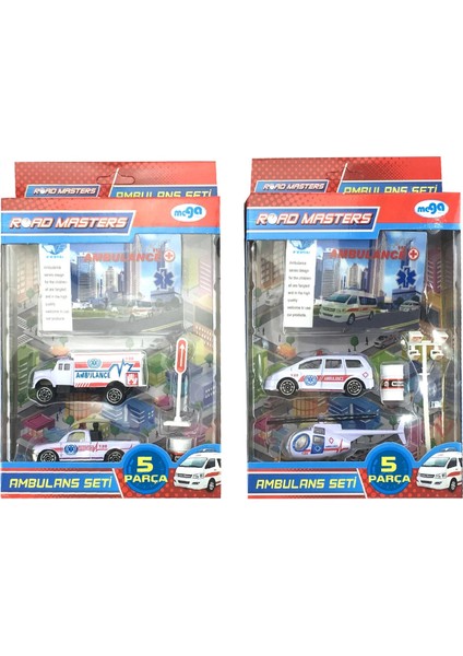 çınar ticaret kamyonlu ambulans seti jp9102