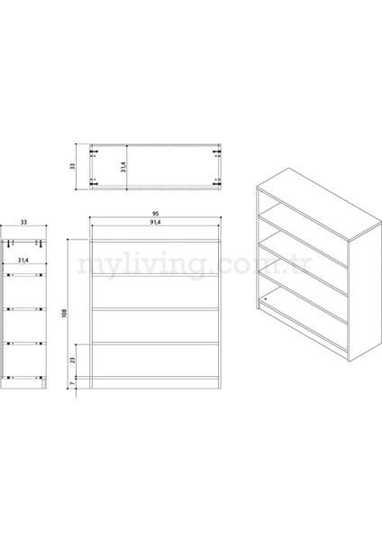 Ayakkabılık 108X95X33 22102503 modelleri
