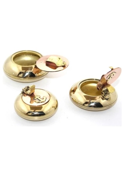 çınar ticaret 3'lü pirinç küllük seti