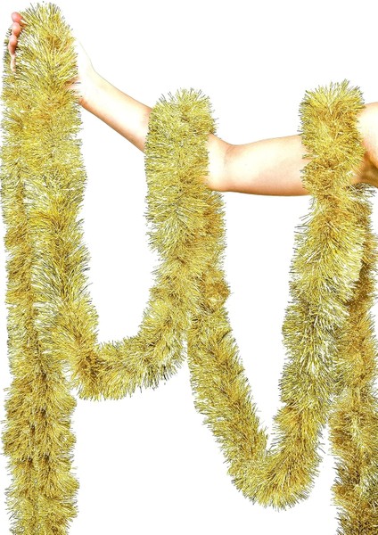 çınar ticaret parti ıçin mega kalın sim süs 2 metre uzunluk 10 cm genişlik altın ıthal fiyatları