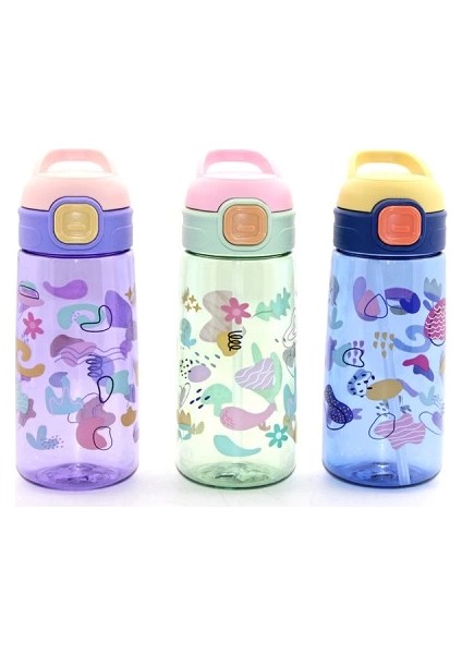 çınar ticaret renkli pipetli suluk 600 ml