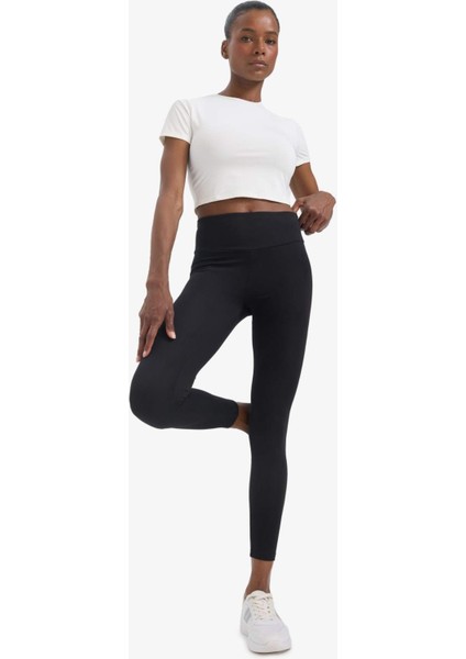 Toparlayıcı Yüksek Bel Soft Sporcu Tayt B4590AX25SP