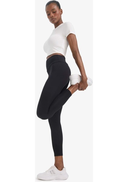 Toparlayıcı Yüksek Bel Soft Sporcu Tayt B4590AX25SP