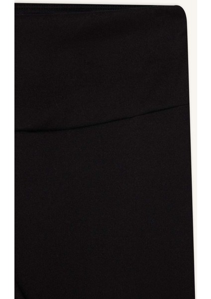 Toparlayıcı Yüksek Bel Soft Sporcu Tayt B4590AX25SP