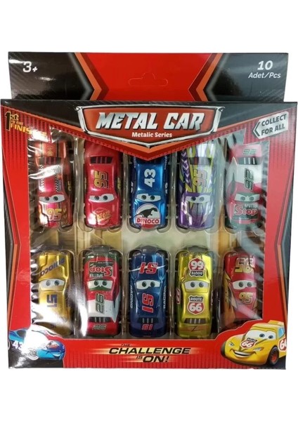 çınar ticaret metal araba 10 lu paket
