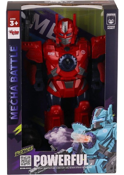 çınar ticaret df-6052 ışıklı ve müzikli buhar atan robot -vardem oyuncak fiyatları