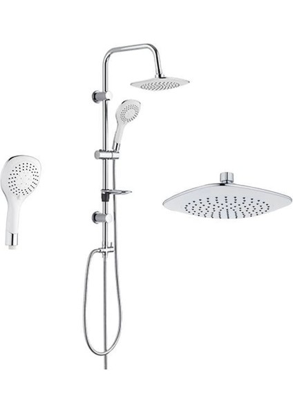 çınar ticaret 5+1 fonksiyonlu duş robotu tepe duş seti duş başlığı sistemi seti yağmurlama duş robotu