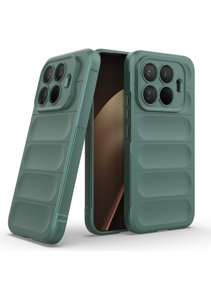 Xiaomi 15T Pro Uyumlu Kılıf Etnik Optimum Mat Kamera Korumalı Silikon Yeşil indirimleri