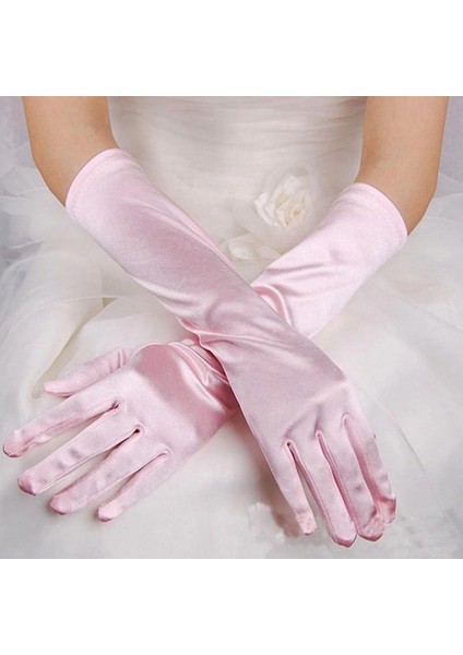 çınar ticaret uzun boy ekstra parlak saten eldiven pembe renk fiyatları