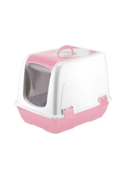 çınar ticaret mikopet küçük kapalı kedi tuvaleti pembe