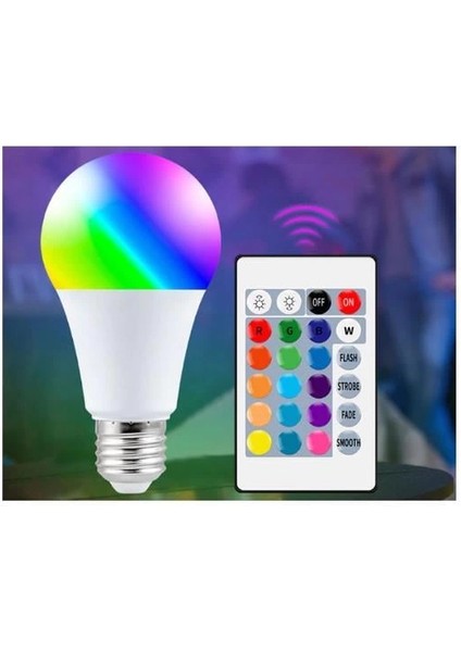 çınar ticaret cata ct 4058 9w led ampul rgb kumandalı fiyatları