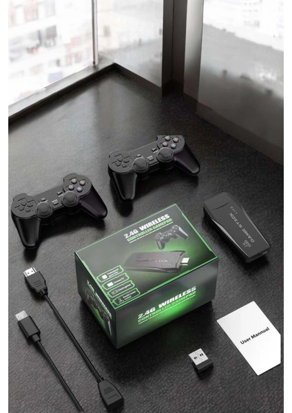 çınar ticaret atari oyun konsolu 2000 oyunlu game stick 2.4g wireless indirimleri