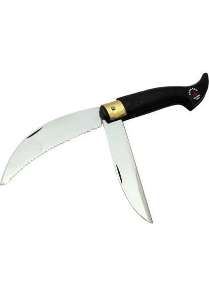 çınar ticaret eco lounge tosya büyük çiftli testereli bıçkı çakı 24 cm - plastik saplı, manuel