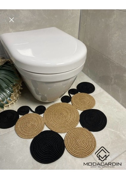 Hasır Jüt Modern Klozet Önü Paspası fiyatları