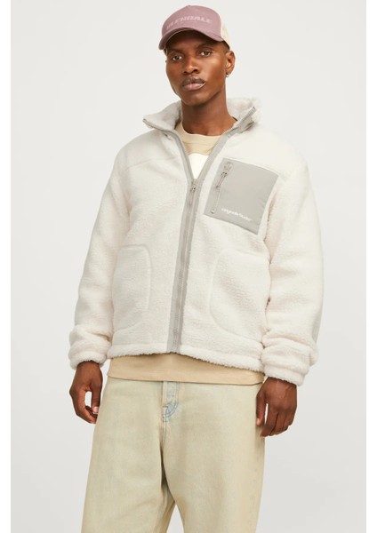 Erkek Jorvesterbro Dik Yaka Peluş Ceket Mont 12260450 Ekru fiyatları