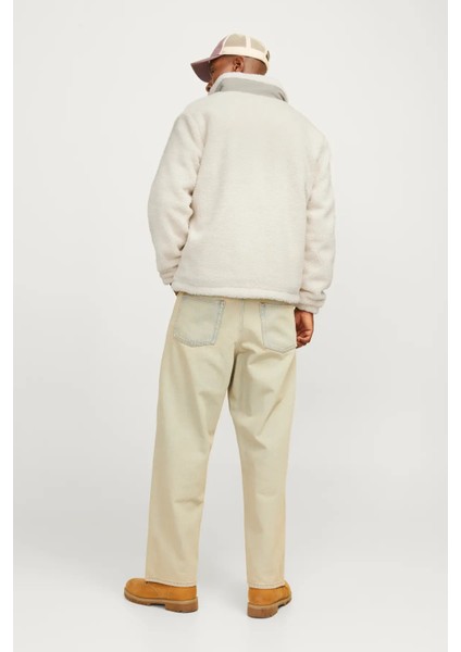 Erkek Jorvesterbro Dik Yaka Peluş Ceket Mont 12260450 Ekru indirimleri