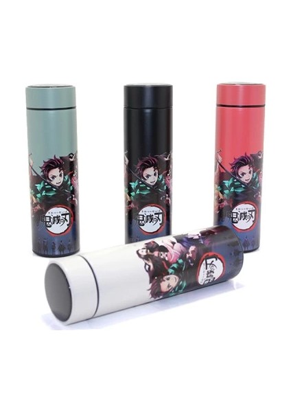çınar ticaret anime baskılı dijital göstergeli termos 500 ml model 4