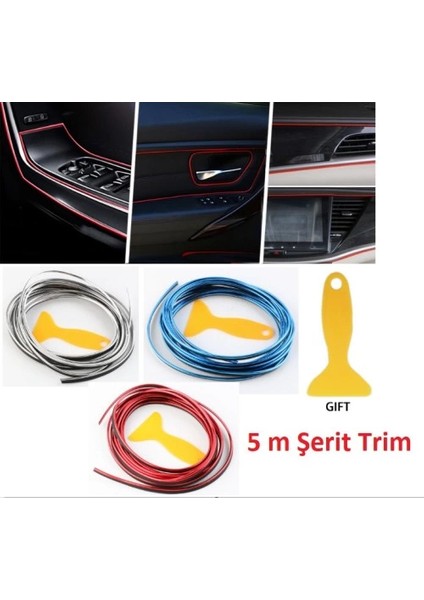 çınar ticaret araba dekorasyon 5 metre şerit trim