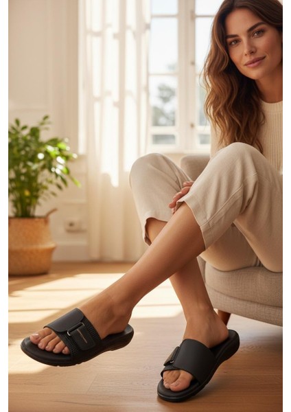 Kadın Çok Rahat Ortopedik Taban Terlik indirimleri