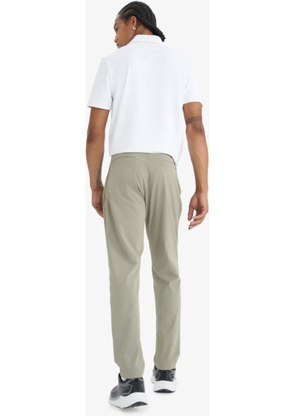 Slim Fit Dar Kesim Standart Paça Esnek Multifonksiyonel Dokuma Sporcu Pantolon E3333AX25SP