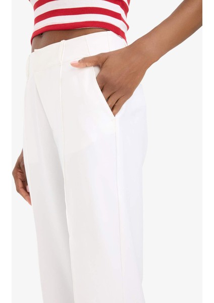 Fit Standart Fit Dokuma Pantolon E3389AX25SP