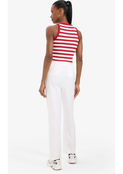 Fit Standart Fit Dokuma Pantolon E3389AX25SP