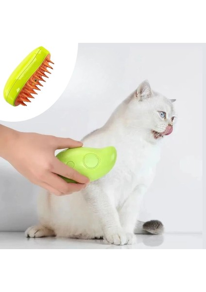 çınar ticaret buharlı yumuşak silikon uçlu kedi & köpek tüy tarama tarağı yıkama fırçası