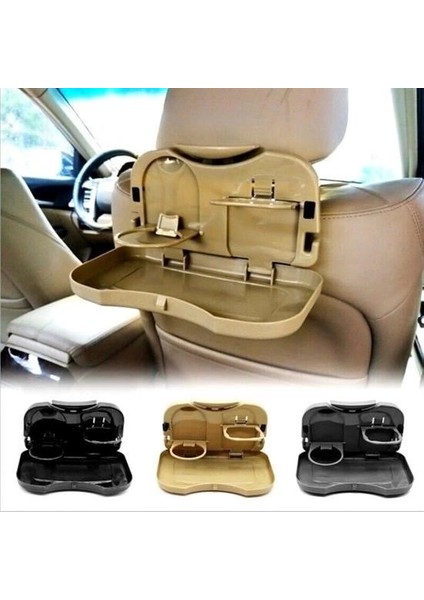 çınar ticaret araba koltuk arkası katlanabilir tepsi siyah