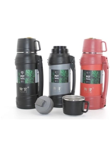 çınar ticaret paslanmaz çelik çift katmanlı termos 1.6 lt