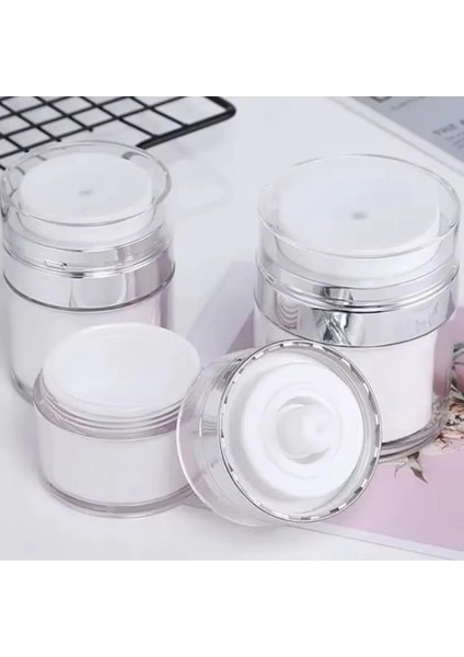 çınar ticaret hava pompalı doldurulabilir vakumlu krem,fondoten sıvı kozmetik ürün şişesi fiyatları